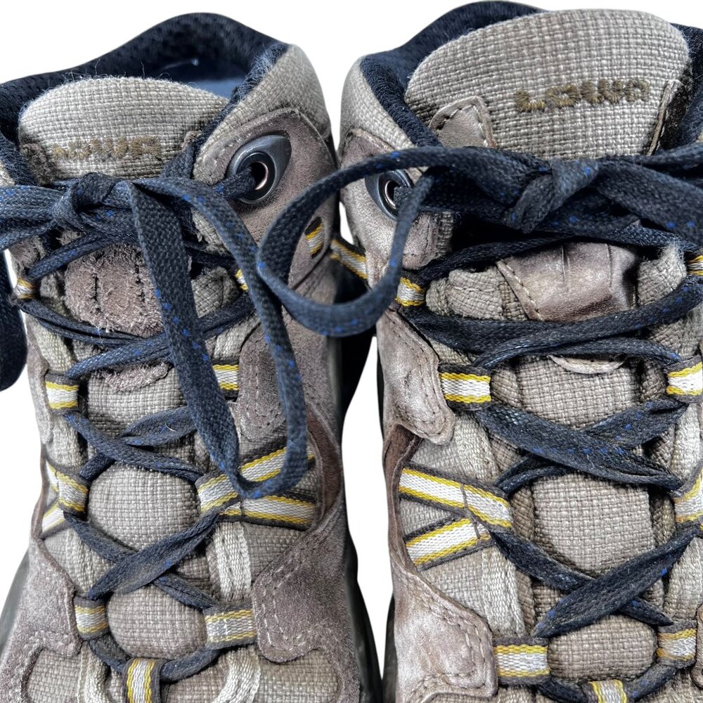 Lowa Mens Renegade Mid Hiking Boots Size 7 EU 38 Brown Vibram Goretex - Picture 13 of 16